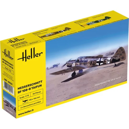 Messerschmitt Bf 108 B Taifun, 1/72 - Heller 80231 Messerschmitt Bf 108 B Taifun, 1/72 - Heller 80231