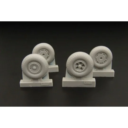Wheels for F Barracuda Mk II (two types), 1/48 - Brengun BRL48041