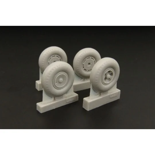 Wheels for F Barracuda Mk II (two types), 1/48 - Brengun BRL48041