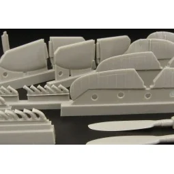 Spitfire MkIX exterior set -(Airfix), 1/48 - Brengun BRL48042 2