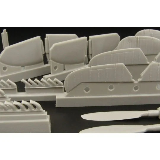 Spitfire MkIX exterior set -(Airfix), 1/48 - Brengun BRL48042