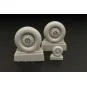 Wellington wheel set for (TRUMPETER), 1/48 - Brengun BRL48043