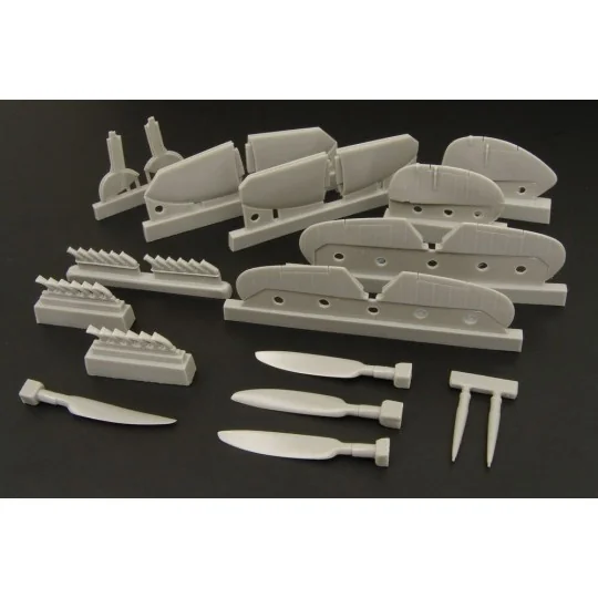 Spitfire MkIX exterior set -(Airfix), 1/48 - Brengun BRL48042