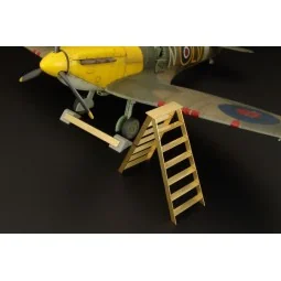 British wheel chock - ladder, 1/48 - Brengun BRL48046 2