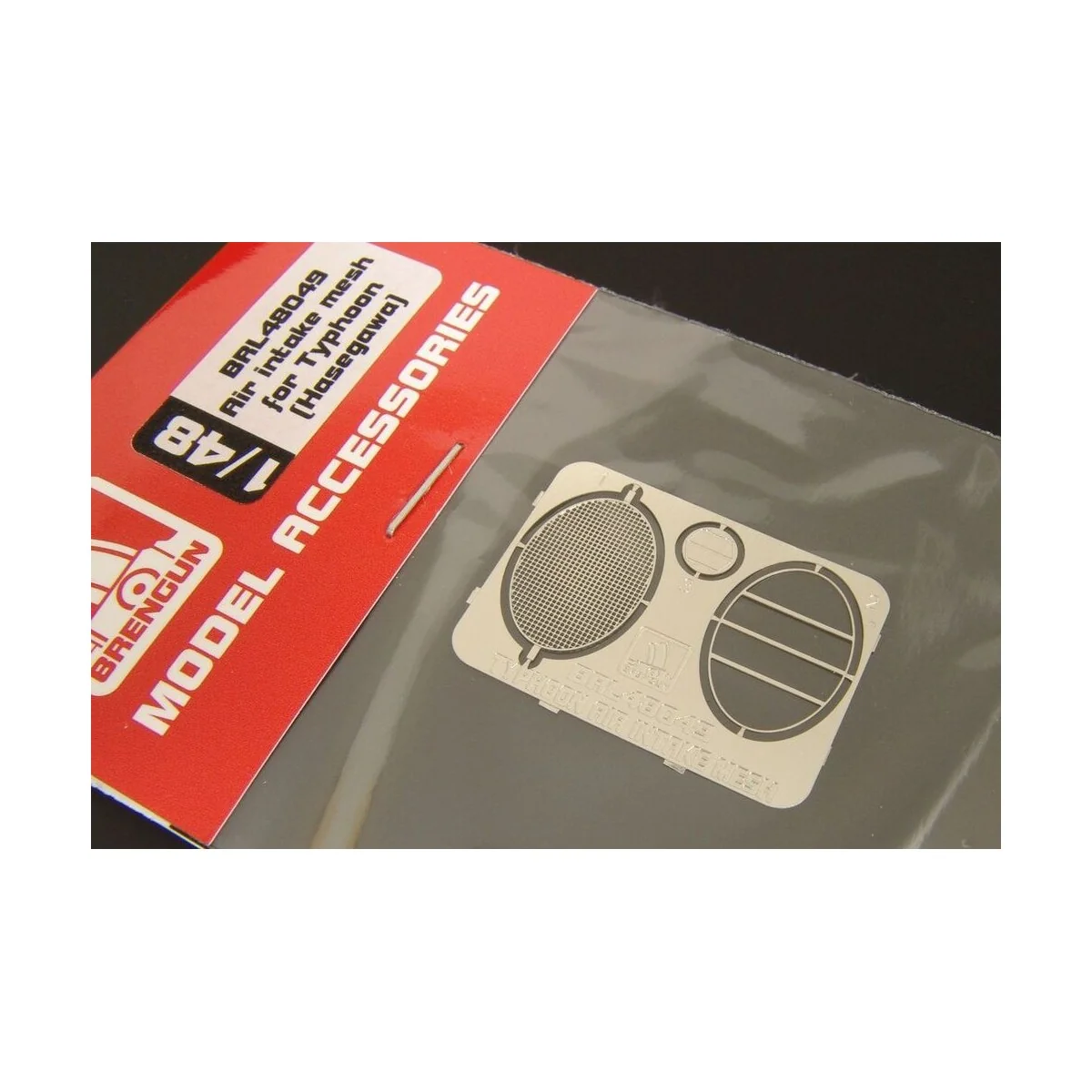 Air intake mesh for Typhoon, 1/48 - Brengun BRL48049