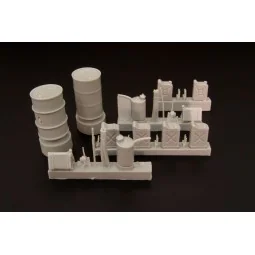 Oil and fuel set, 1/48 - Brengun BRL48055 2