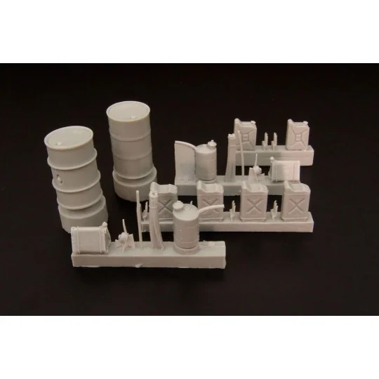Oil and fuel set, 1/48 - Brengun BRL48055