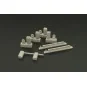 US Navy wheel chocks (modern), 1/48 - Brengun BRL48063