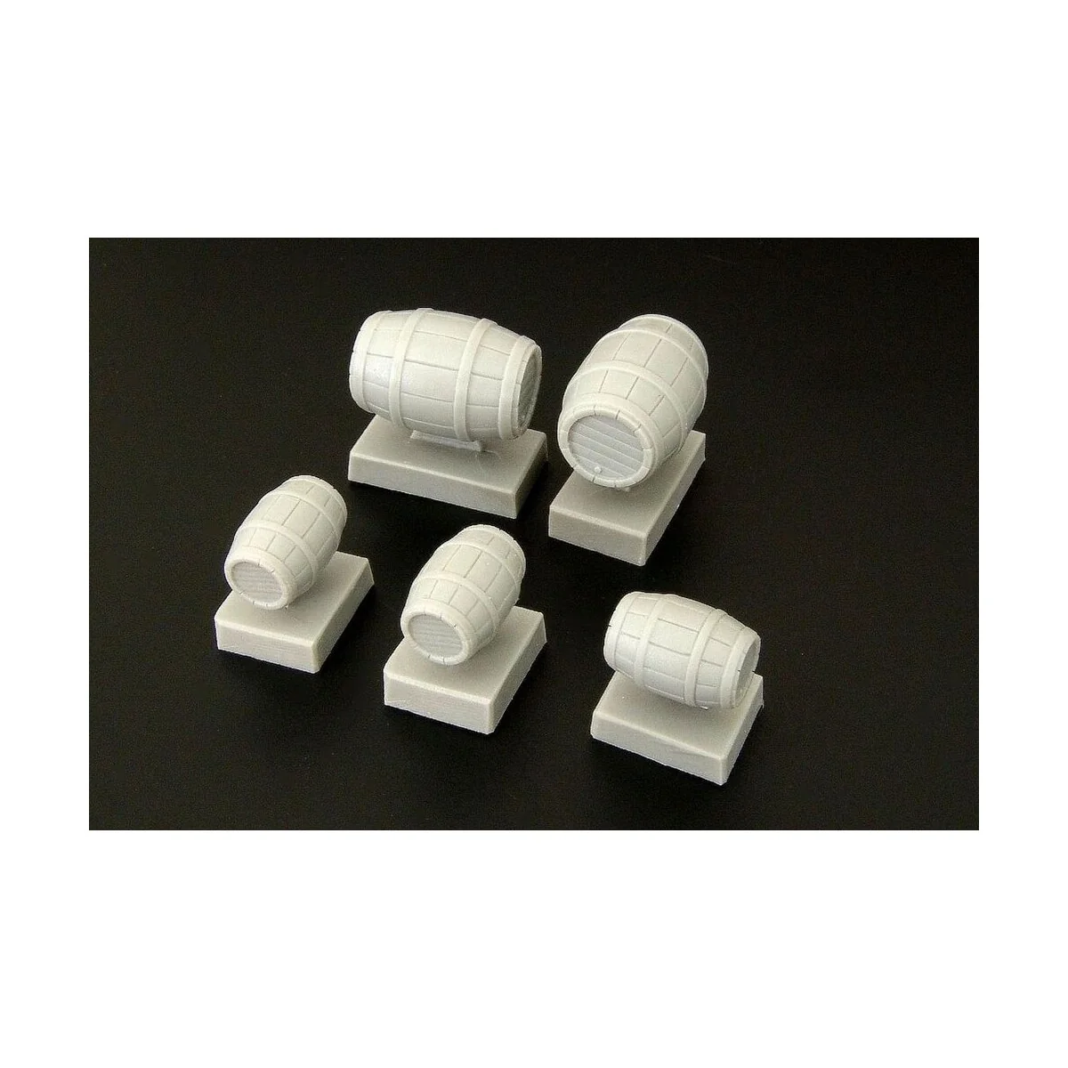 Wooden barrels, 1/48 - Brengun BRL48067