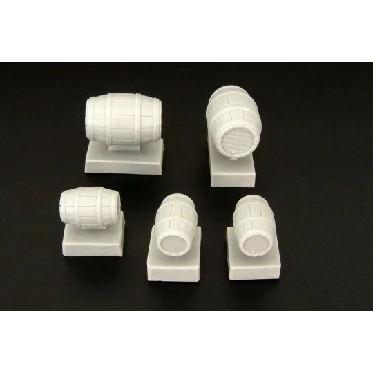 Wooden barrels, 1/48 - Brengun BRL48067