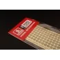 Tie down points (star type) US aircraft carrier, 1/48 - Brengun BRL...