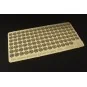 Tie down points (star type) US aircraft carrier, 1/48 - Brengun BRL...