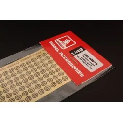 Tie down points (cross type) US aircraft carrier, 1/48 - Brengun BR... 2