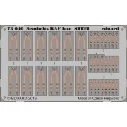 Seatbelts RAF late STEEL - Eduard Accessories 73040