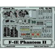 F-4E Phantom II, 1/72 - Eduard Accessories 73201