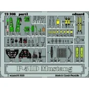 P-51D Mustang, 1/72 - Eduard Accessories 73206