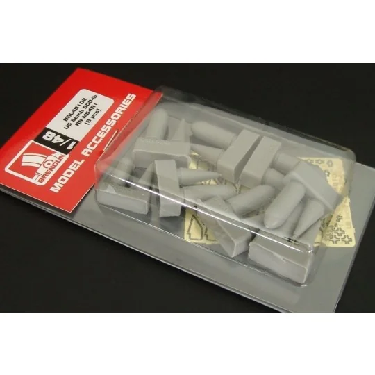 US bomb 500-lb AN-M64A1 (8 pcs), 1/48 - Brengun BRL48102