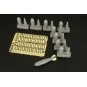 US bomb 250-lb AN-M57A1 (8 pcs), 1/48 - Brengun BRL48101