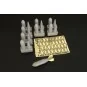 US bomb 500-lb AN-M64A1 (8 pcs), 1/48 - Brengun BRL48102