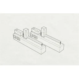 WWII U S Navy Wheel chocks, 1/48 - Brengun BRL48108 2