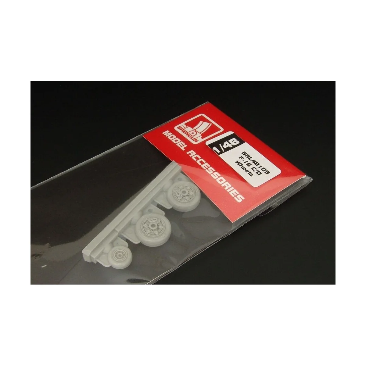 F-16 C-D Wheels, 1/48 - Brengun BRL48109