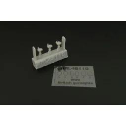 British reflector gunsight WWII, 1/48 - Brengun BRL48110 2