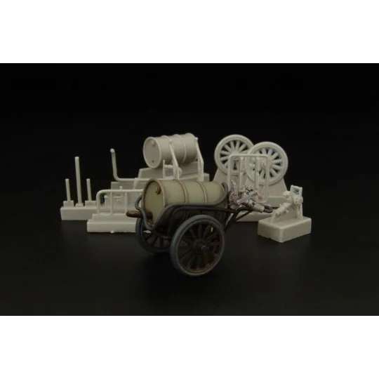 Japanese refueling cart, 1/48 - Brengun BRS48006