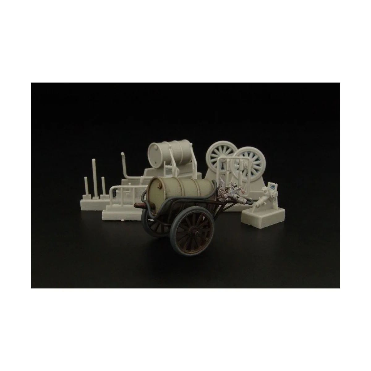 Japanese refueling cart, 1/48 - Brengun BRS48006