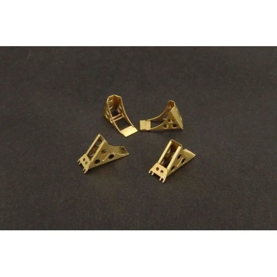 Soviet modern wheel chocks, 1/32 - Brengun BRL32003