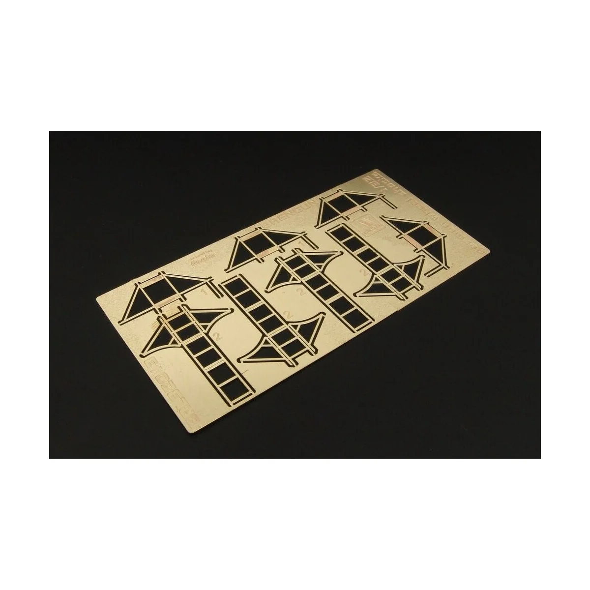 Luftwaffe wheel chocks (two types), 1/32 - Brengun BRL32013