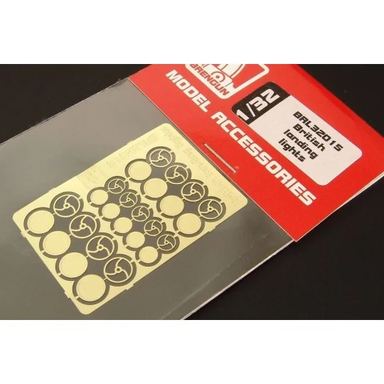 British landing lights, 1/32 - Brengun BRL32015