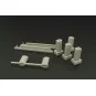 US Navy wheel chocks (modern), 1/32 - Brengun BRL32018