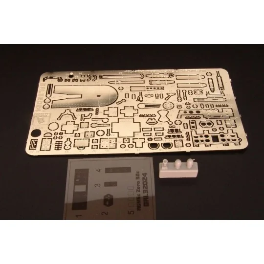 Mitsubishi A6M5c Zero interior (Hasegawa kit), 1/32 - Brengun BRL32024