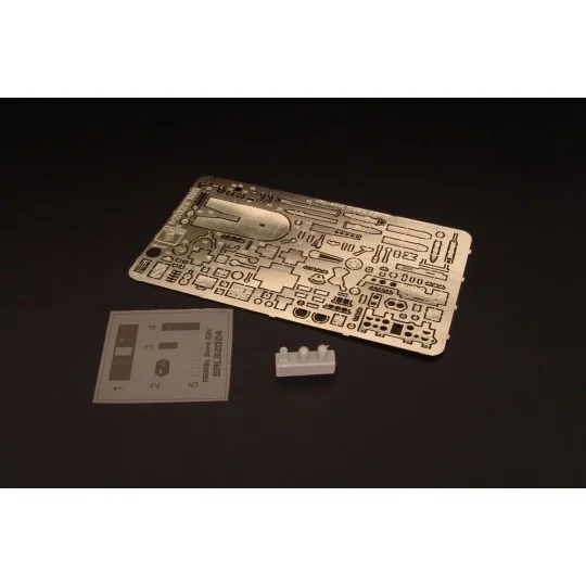 Mitsubishi A6M5c Zero interior (Hasegawa kit), 1/32 - Brengun BRL32024