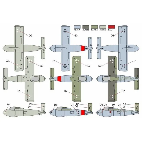 Me P1103 rocket fighter, 1/72 - Brengun BRP72036