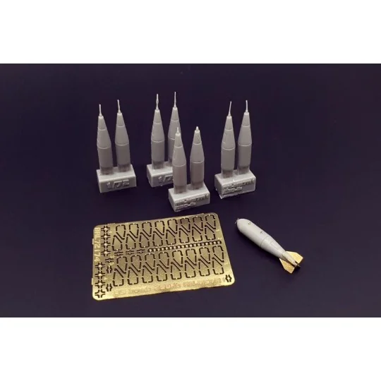 US bomb 250-lb AN-M57A1, 1/72 - Brengun BRL72174
