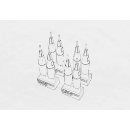 US bomb 250-lb AN-M57A1, 1/72 - Brengun BRL72174 2