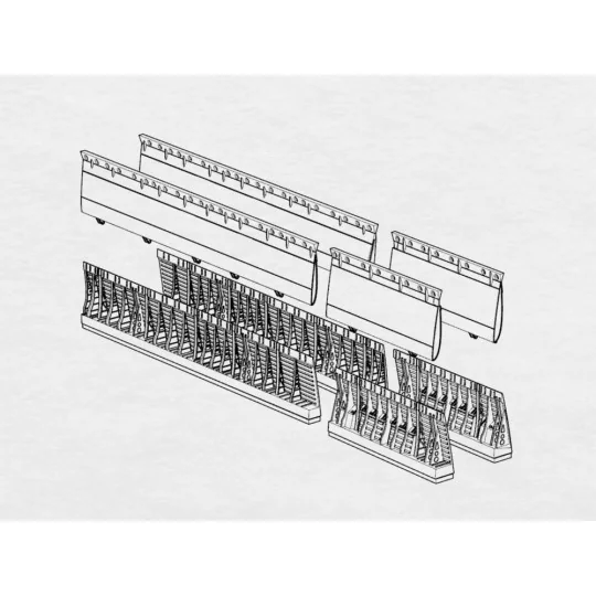 C-130 flaps (Italeri), 1/48 - Brengun BRL48112