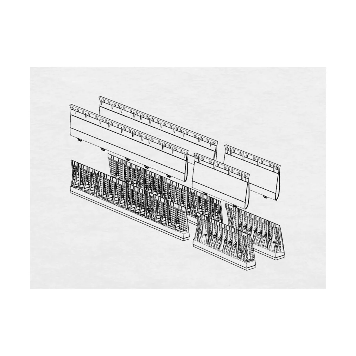 C-130 flaps (Italeri), 1/48 - Brengun BRL48112