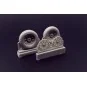 F4U Corsair Diamond Thread Wheels set, 1/48 - Brengun BRL48113