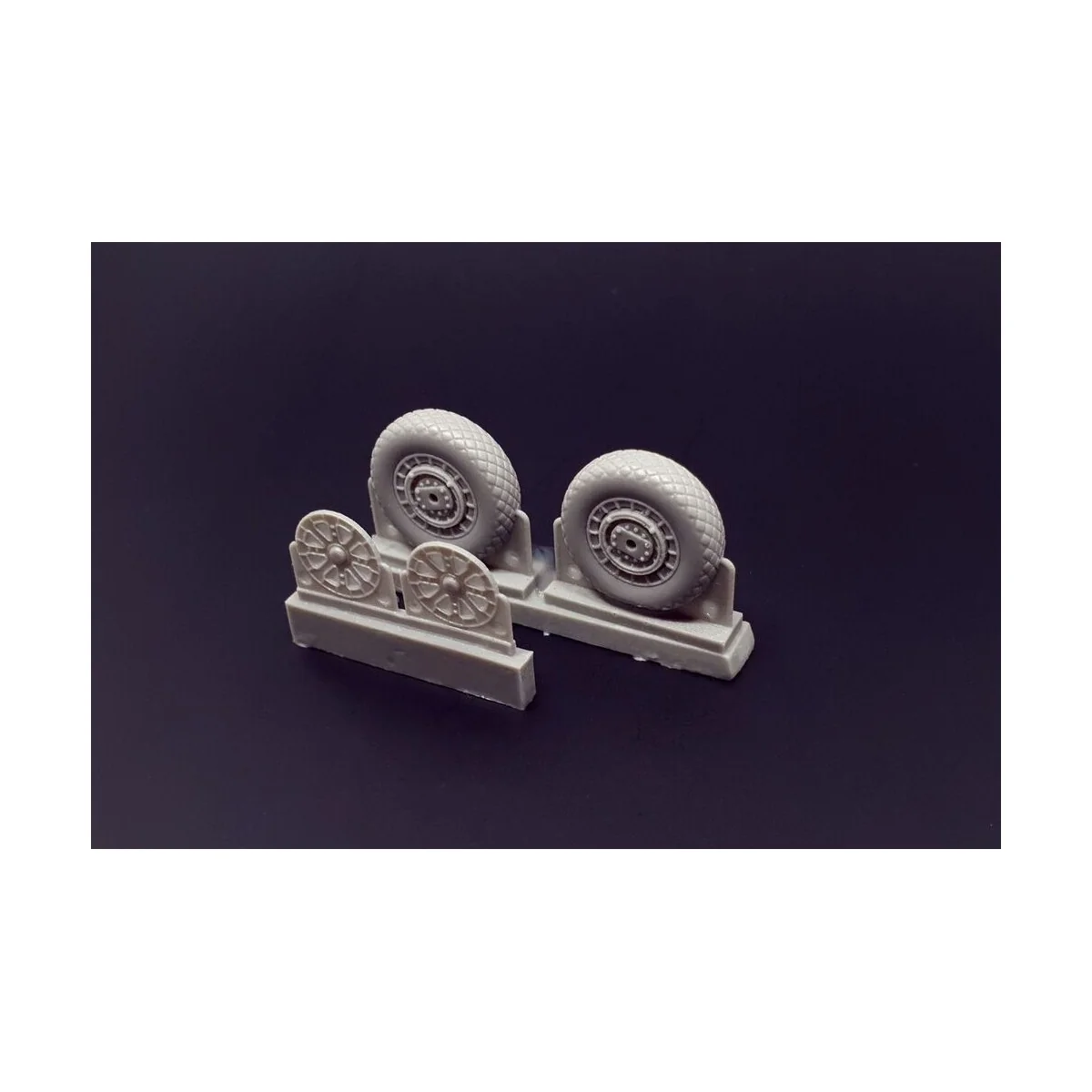 F4U Corsair Diamond Thread Wheels set, 1/48 - Brengun BRL48113