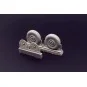 F4U Corsair Diamond Thread Wheels set, 1/48 - Brengun BRL48113