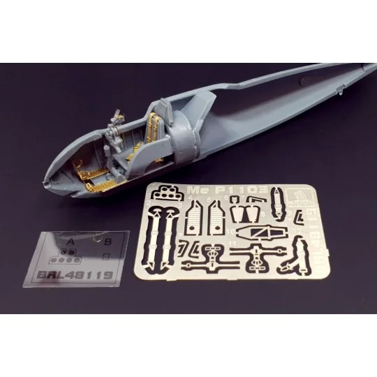Me P1103 rocket fighter (Brengun kit), 1/48 - Brengun BRL48119