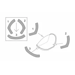 Me P1103 rocket fighter canopy mask (Brengun kit), 1/48 - Brengun B... 2