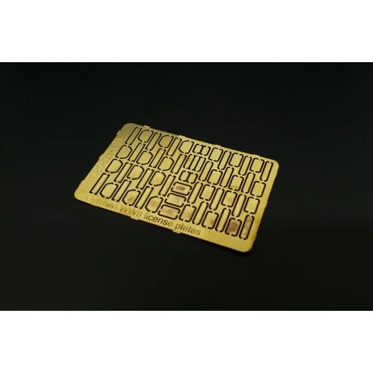 German WWII licence plates, 1/72 - Hauler HLH72089
