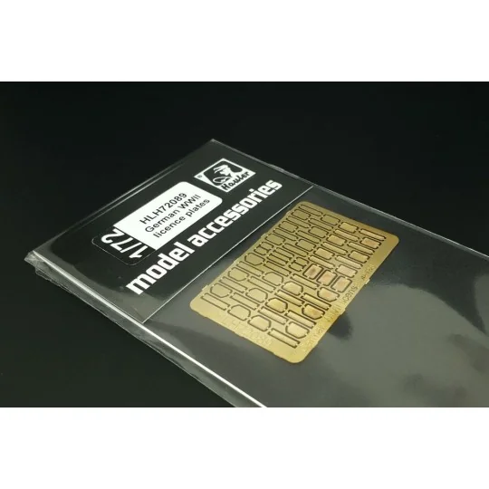 German WWII licence plates, 1/72 - Hauler HLH72089