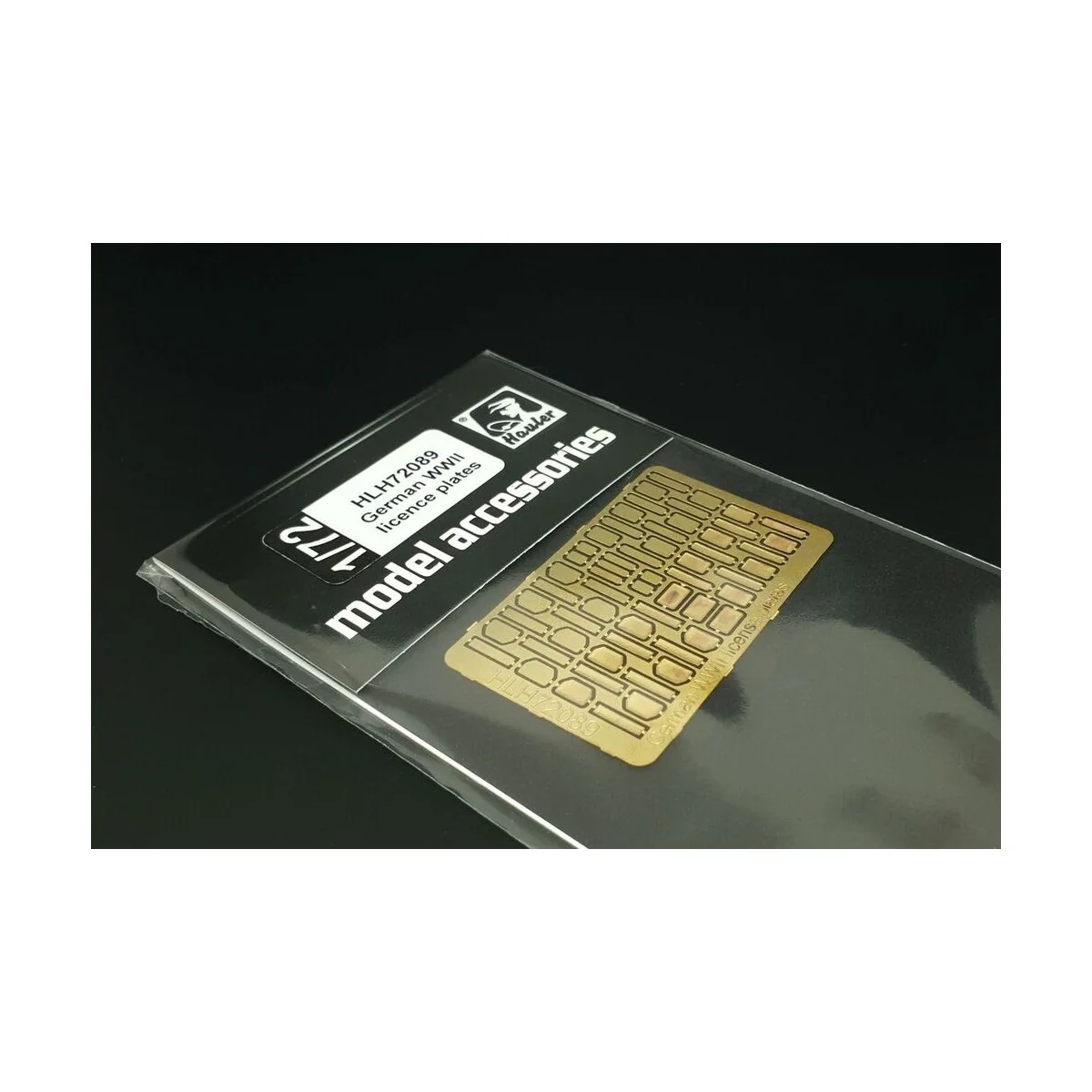 German WWII licence plates, 1/72 - Hauler HLH72089