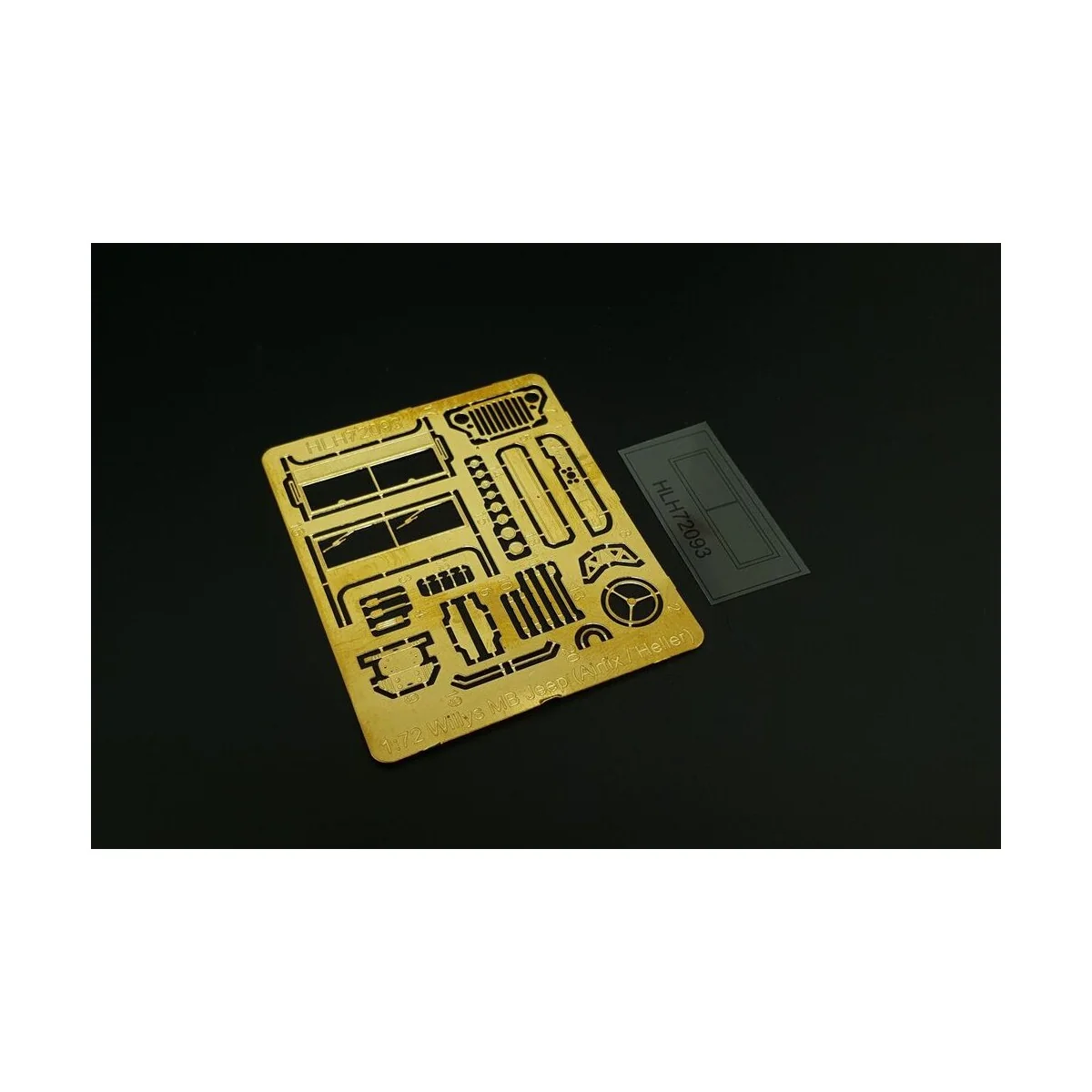 Jeep (Airfix-Heller kit), 1/72 - Hauler HLH72093