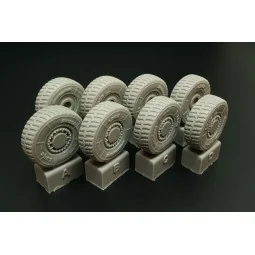 JGSDF Type 16 Wheels (Tamiya kit), 1/48 - Hauler HLX48392