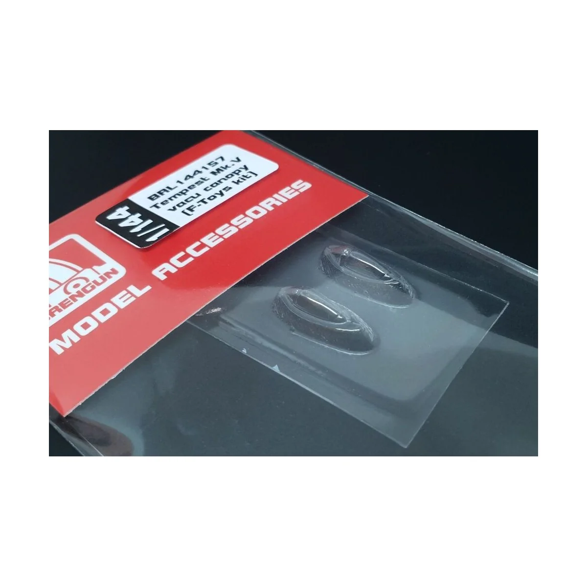 Tempest Mk V vacu canopy (F-Toys kit), 1/144 - Brengun BRL144157